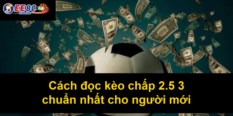 Cách đọc kèo chấp 25 3 chuẩn nhất cho người mới