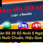 Dàn Đề 20 Số Nuôi 5 Ngày Cách Nuôi Chuẩn Hiệu Quả Nhất