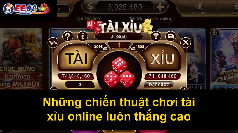 Những chiến thuật chơi tài xỉu online luôn thắng cao